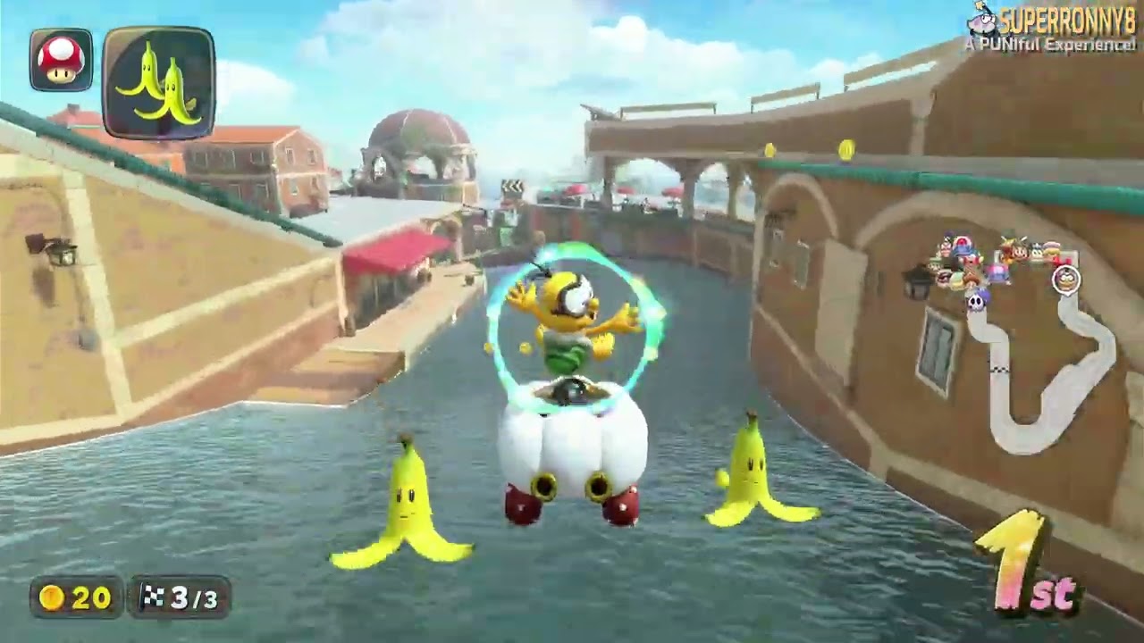 Banana Cup - SR8 plays Mario Kart World 🏎️🌎