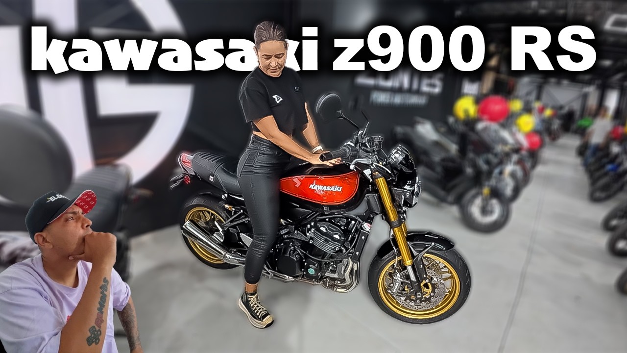 Llego KAWASAKI Z900 Rs Con Andrea 80 Millones 😱