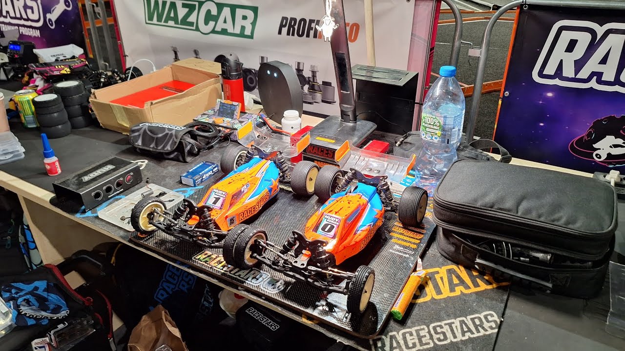 Zapis lajwika z zawodów wyścigu samochodów RC na RC Sport Planeta z serii Hudy Series