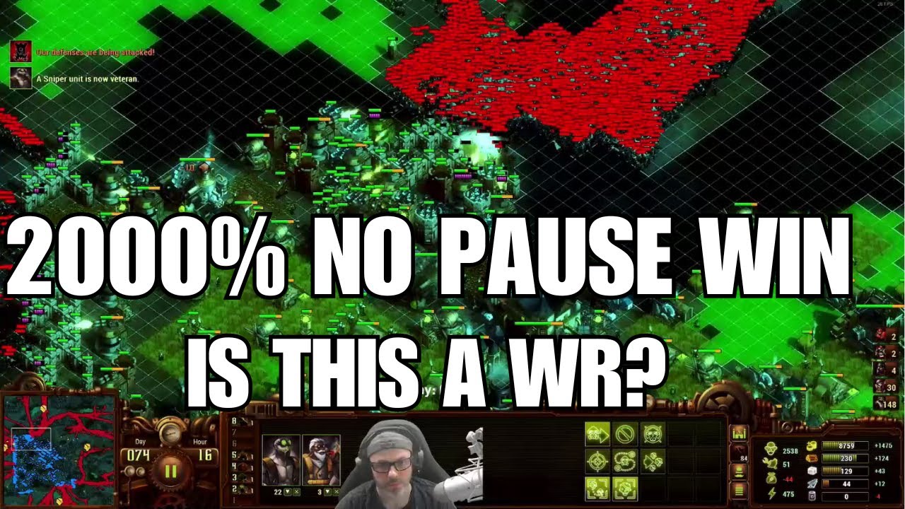They Are Billions, 2000% No Pause WIN #2 - Is this a WR?