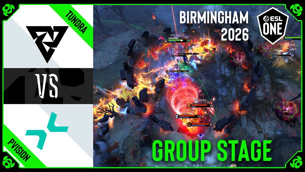 FIRST MATCH! TUNDRA vs PVISION - HIGHLIGHTS - ESL One Birmingham 2026