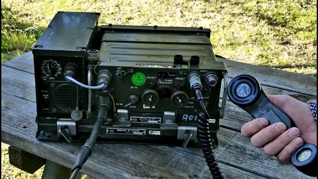 PRC-77 with Amplifier and Vehicle Mount Overview AM-1777 / AM-2060 & MT-1029