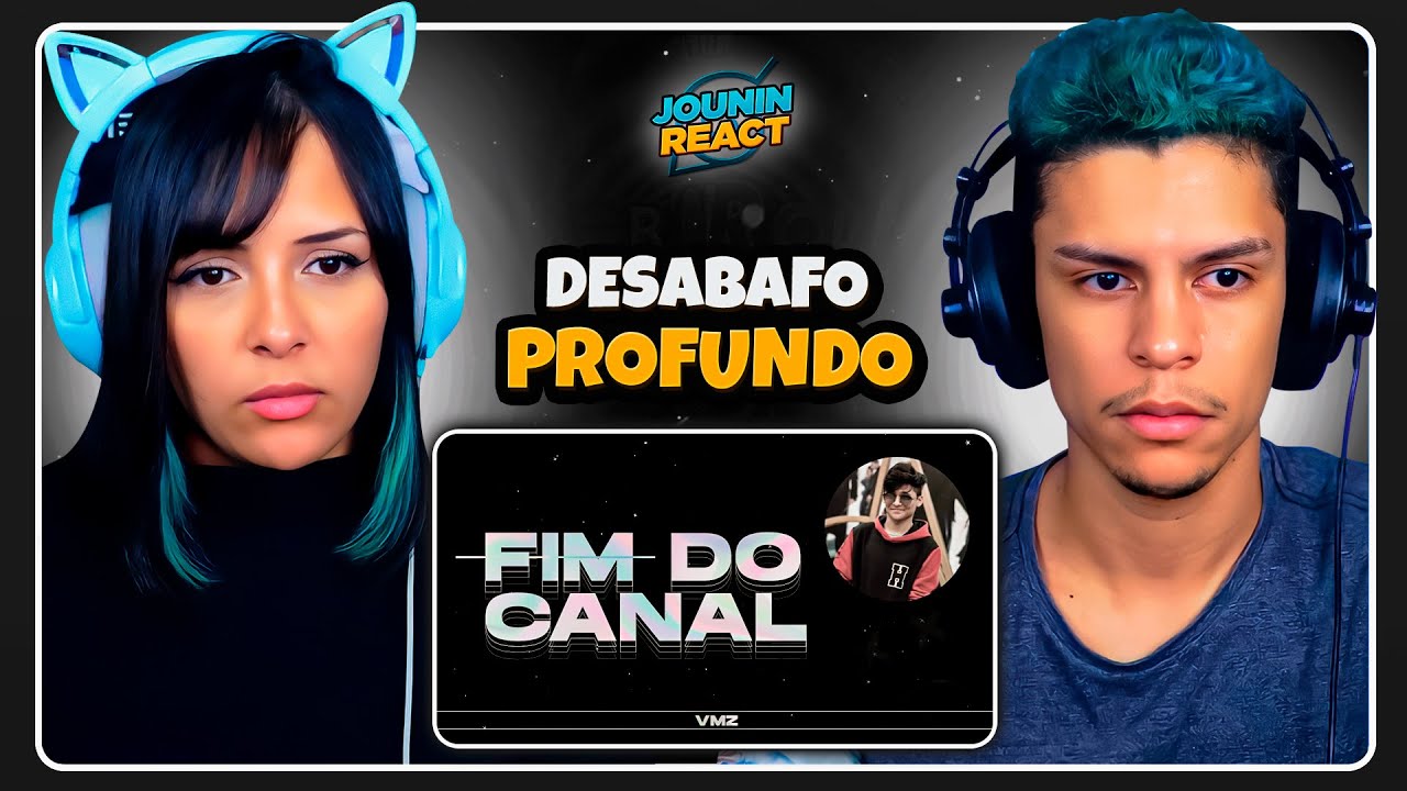 FIM DO CANAL | VMZ | [React em Casal] 🔥