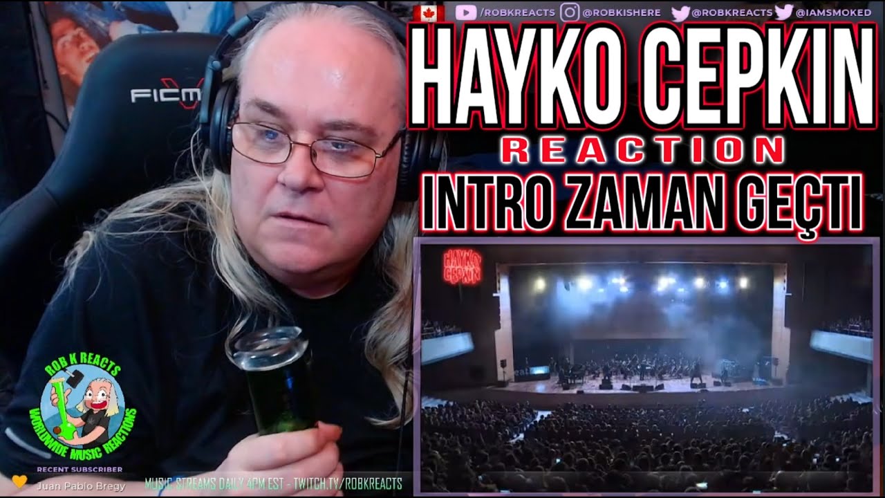 Hayko Cepkin Reaction - Intro Zaman Geçti - FirstTime Hearing - An Epic Symphony - Requested