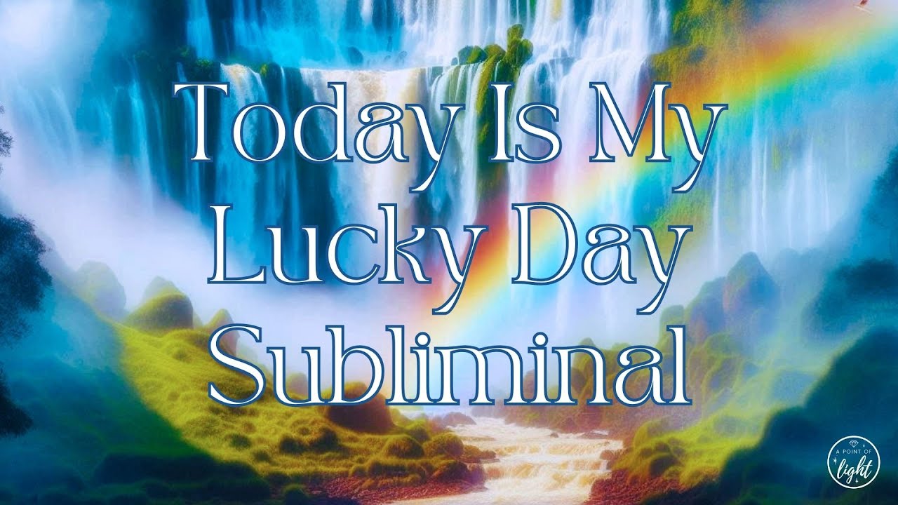 🍀 Luck Is On My Side 🍀🌈 Subliminal Affirmations for Lucky Syndrome & Good Fortune (Rain Sounds)