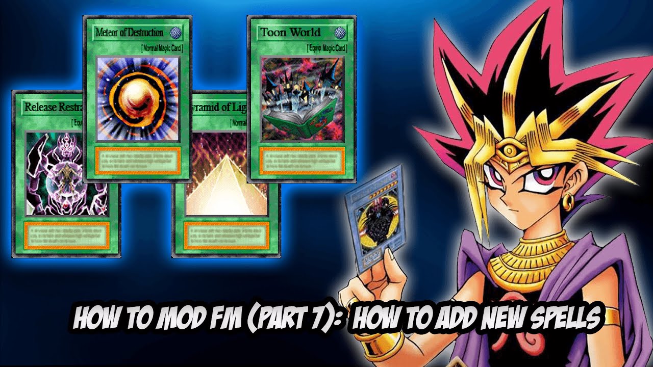 How to Add New Spells to Yu-Gi-Oh! Forbidden Memories!