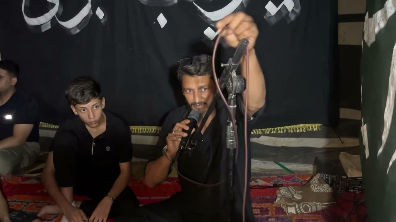 السيد منذر الحسني مجلس خدام ( موكب سيد الشهداء )