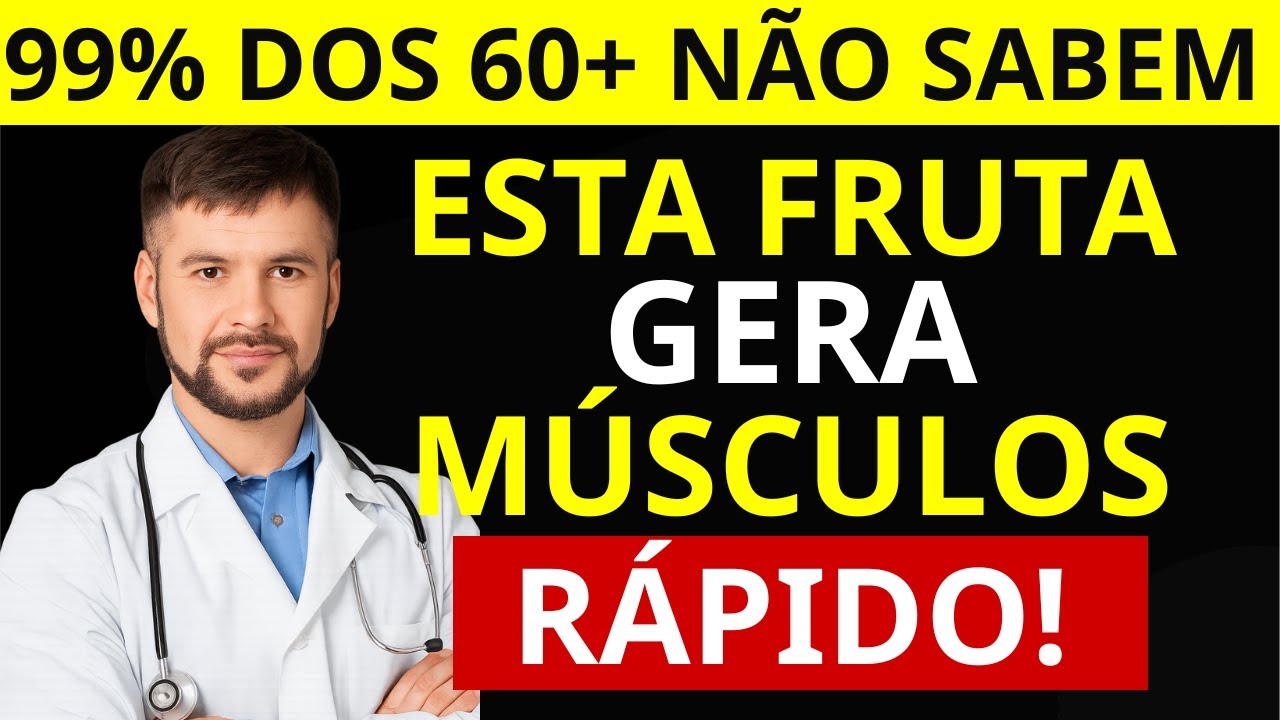 Descubra a Fruta Nº1 Para Frear a Sarcopenia Depois dos 60 | Saúde do idoso