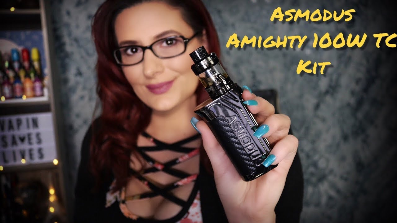 Asmodus Amighty 100W TC Kit | Review | Single 21700 battery mod