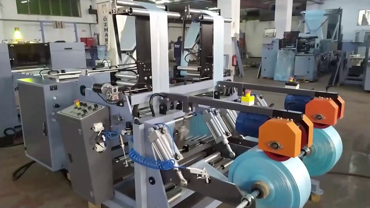 &Ouml;ZM 700 ROLL СТАНОК ДЛЯ ПРОИЗВОДСТВА МУСОРНЫХ ПАКЕТОВ В РУЛОНЕ С ПЕРФОРАЦИЕЙ