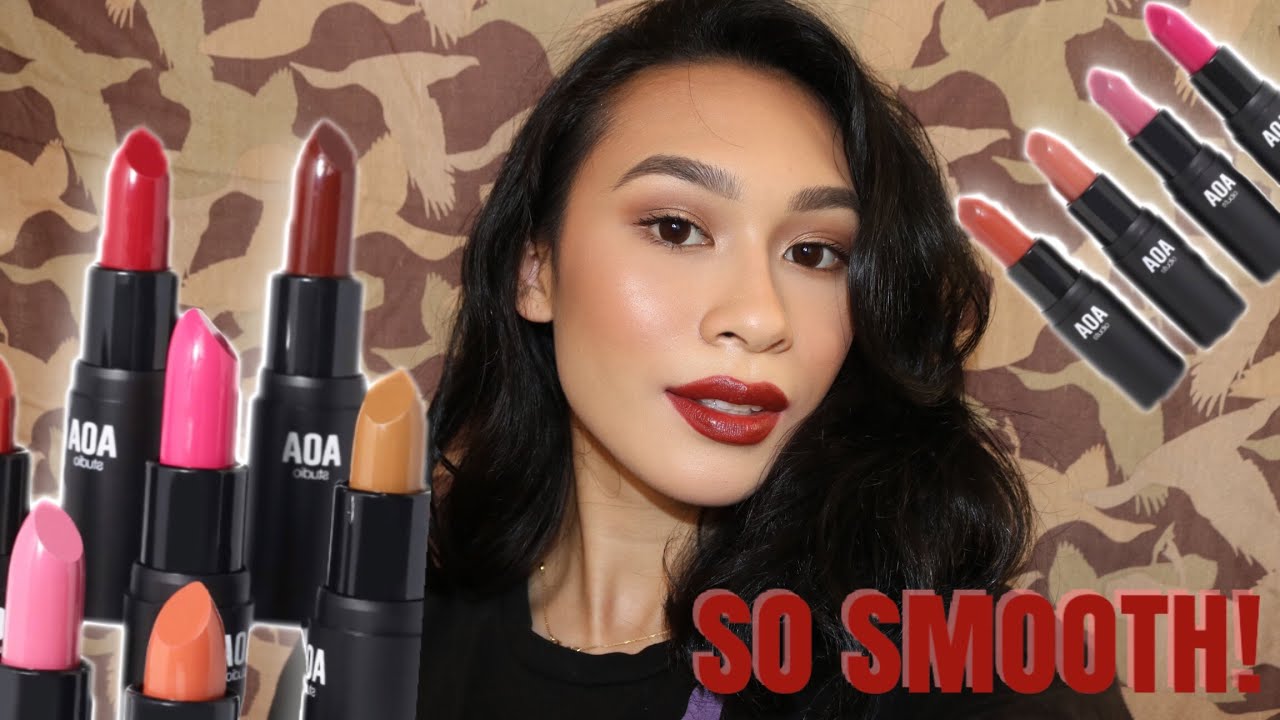 THE SMOOTHEST $1 LIPSTICK?? New ShopMissA So Smooth Lipstick Collection Review & Swatch