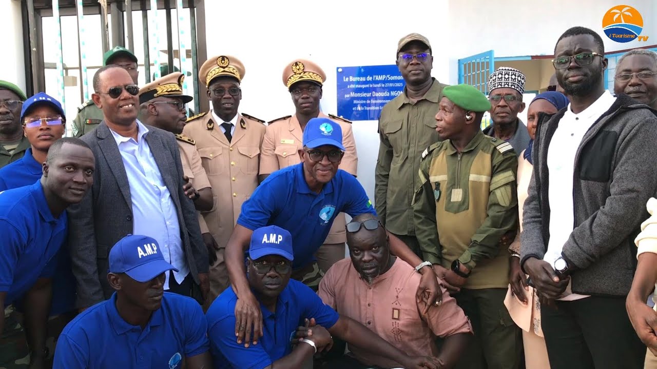 Inauguration des Nouveaux Locaux de l'AMP de Somone par le Ministre Daouda NGOM