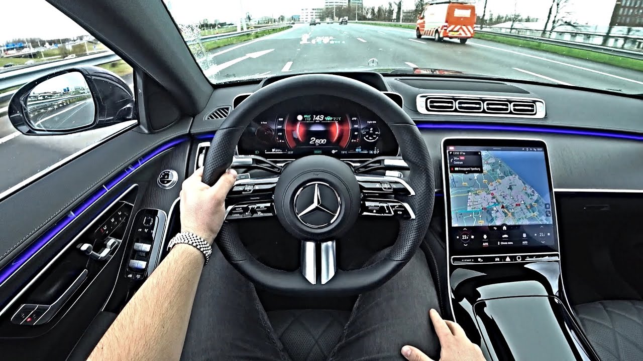 Yeni Mercedes S Serisi Test Sürüşü - Dünyanın En Rahat Arabası - TR