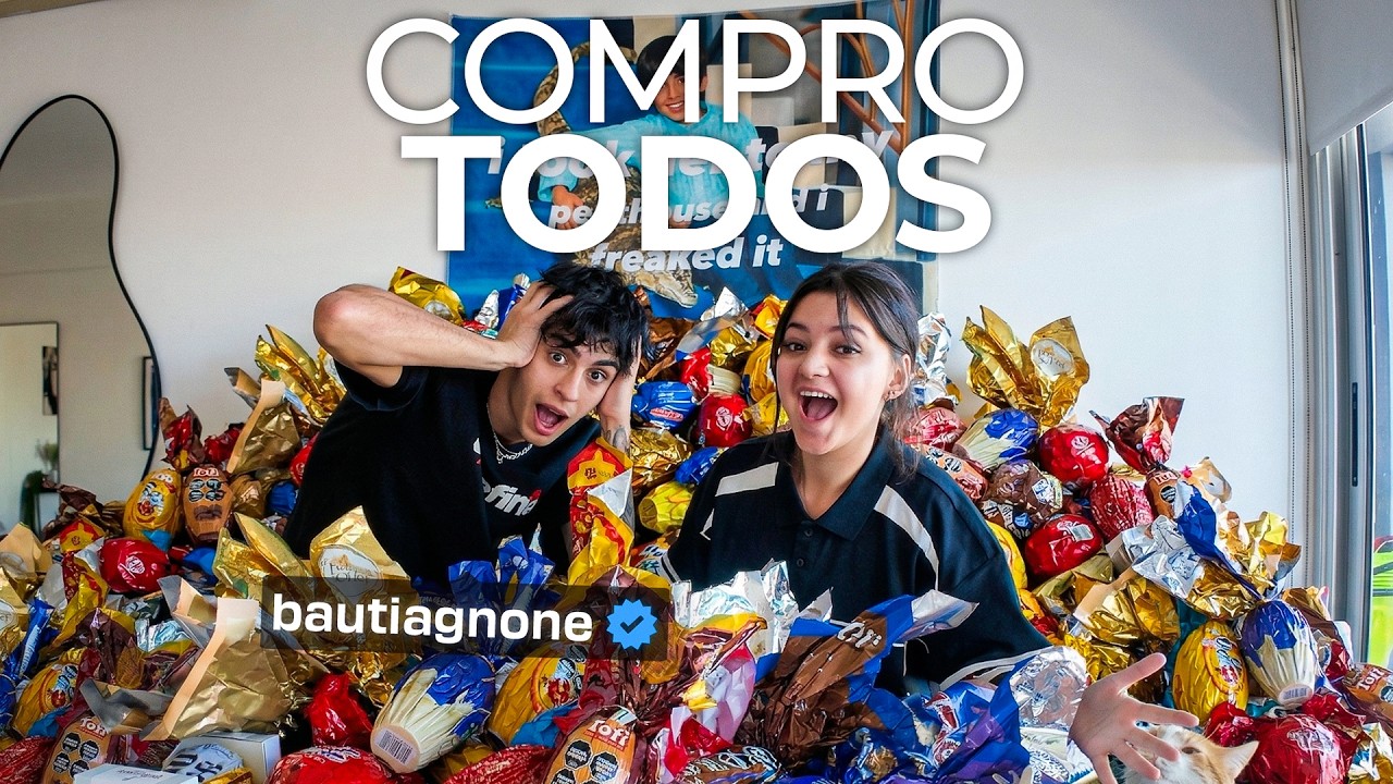 COMPRO TODOS LOS HUEVOS DE PASCUA DEL SUPERMERCADO