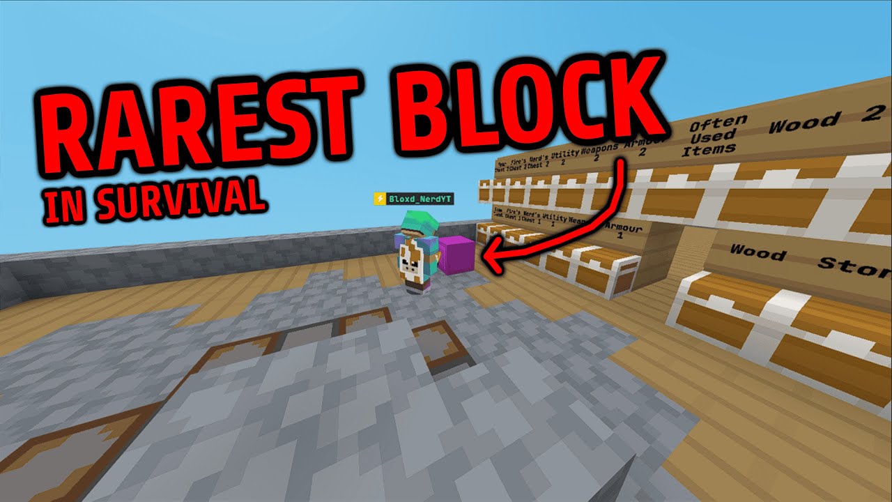 How I Got Bouncy Bomb Blocks In Survival
