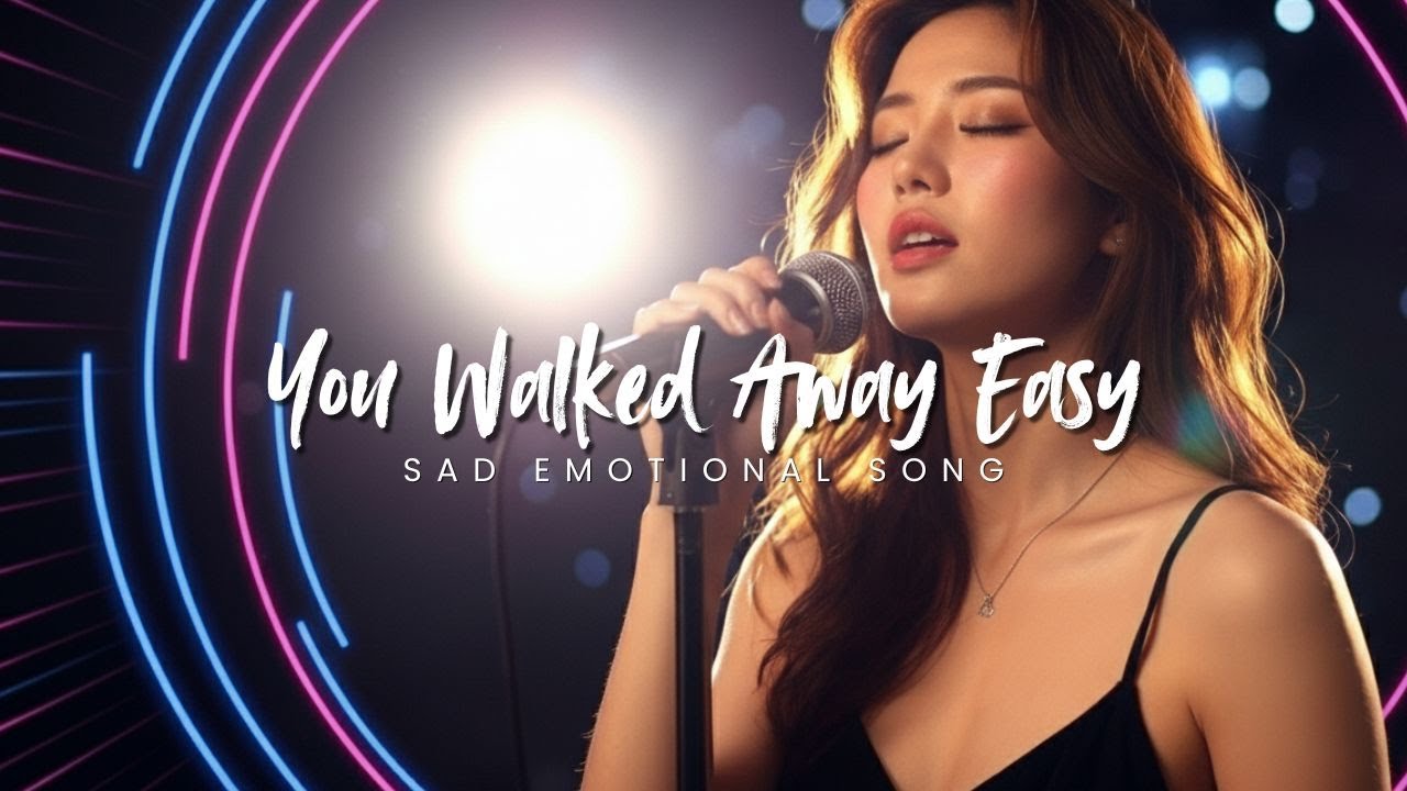 You Walked Away Easy | Emotional Sad Female Vocal | Heartbreak Ballad