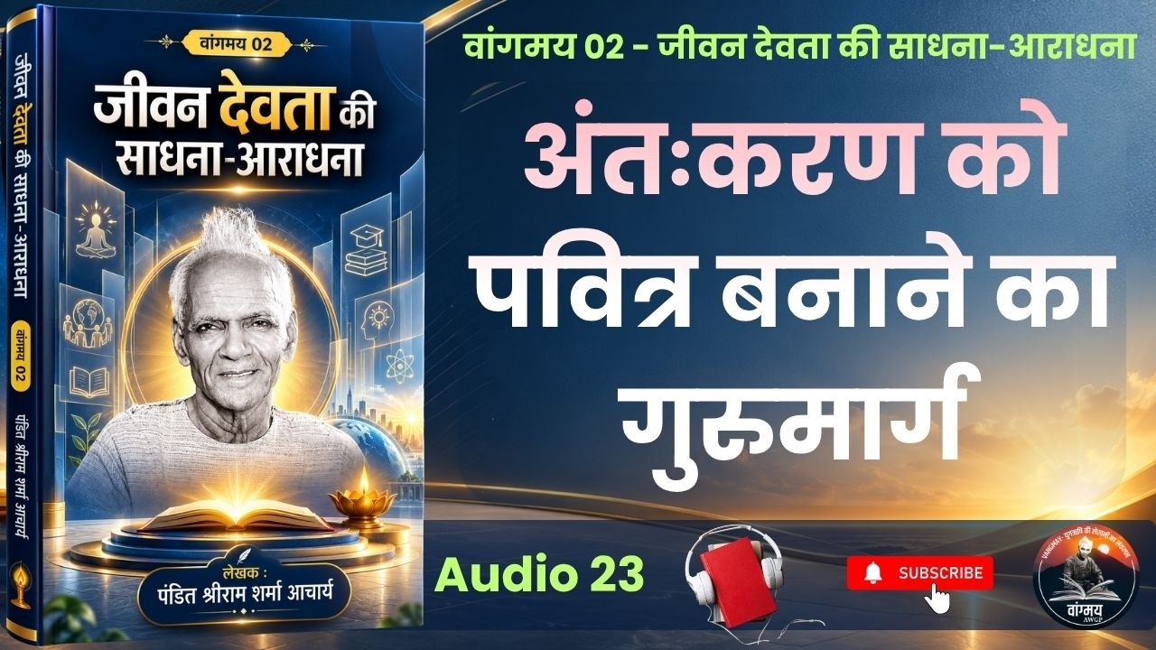 अंतरकरण का परिष्कार | Thought Refinement | Emotional Balance | वांगमय 02 | VG2 A23 | #awgp Vangmay