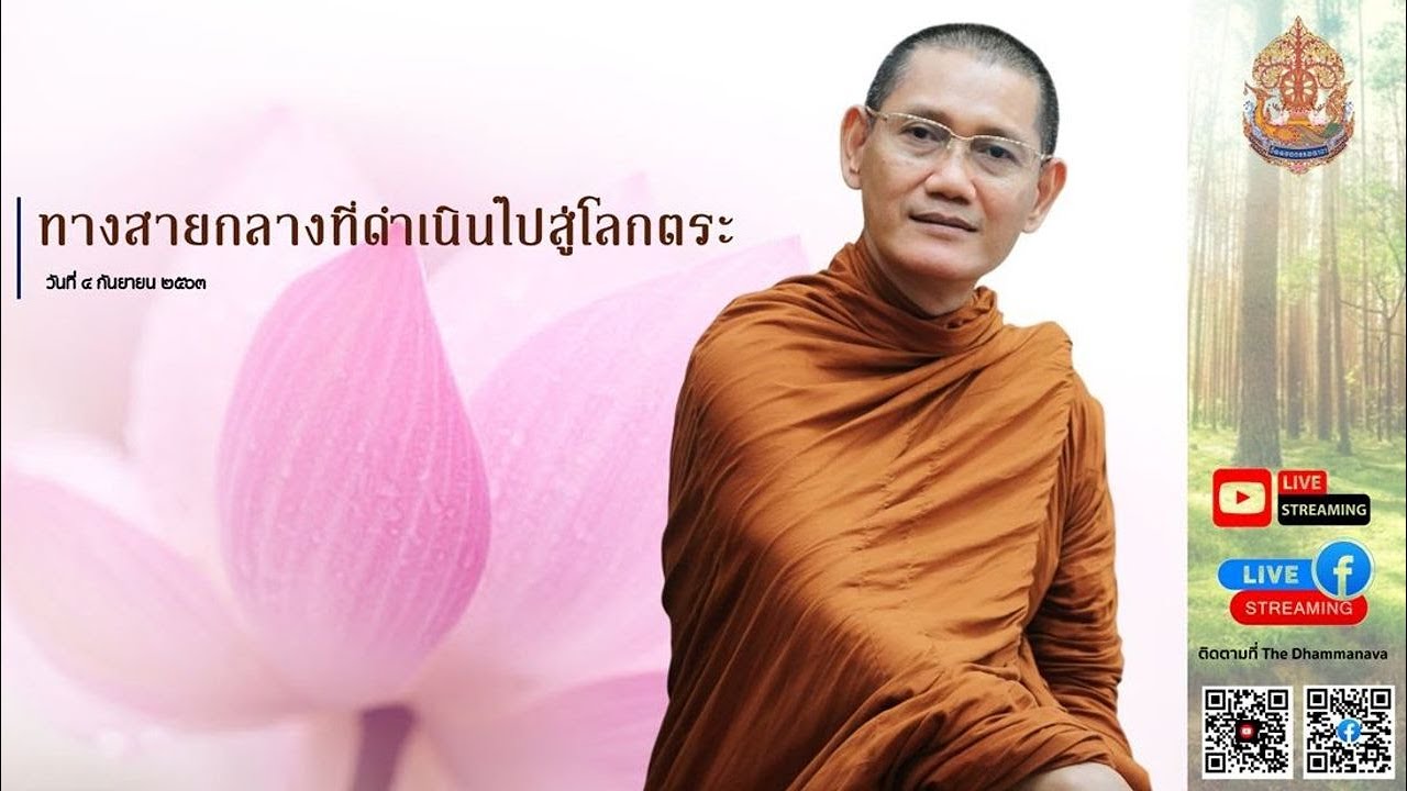 Rerun : ทางสายกลางที่ดำเนินไปสู่โลกุตระ - พระอาจารย์ต้น_04092020.mp4