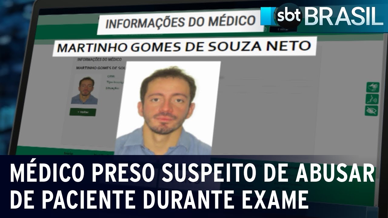Médico é preso suspeito de abusar de paciente durante exame ginecológico | SBT Brasil (02/03/23)