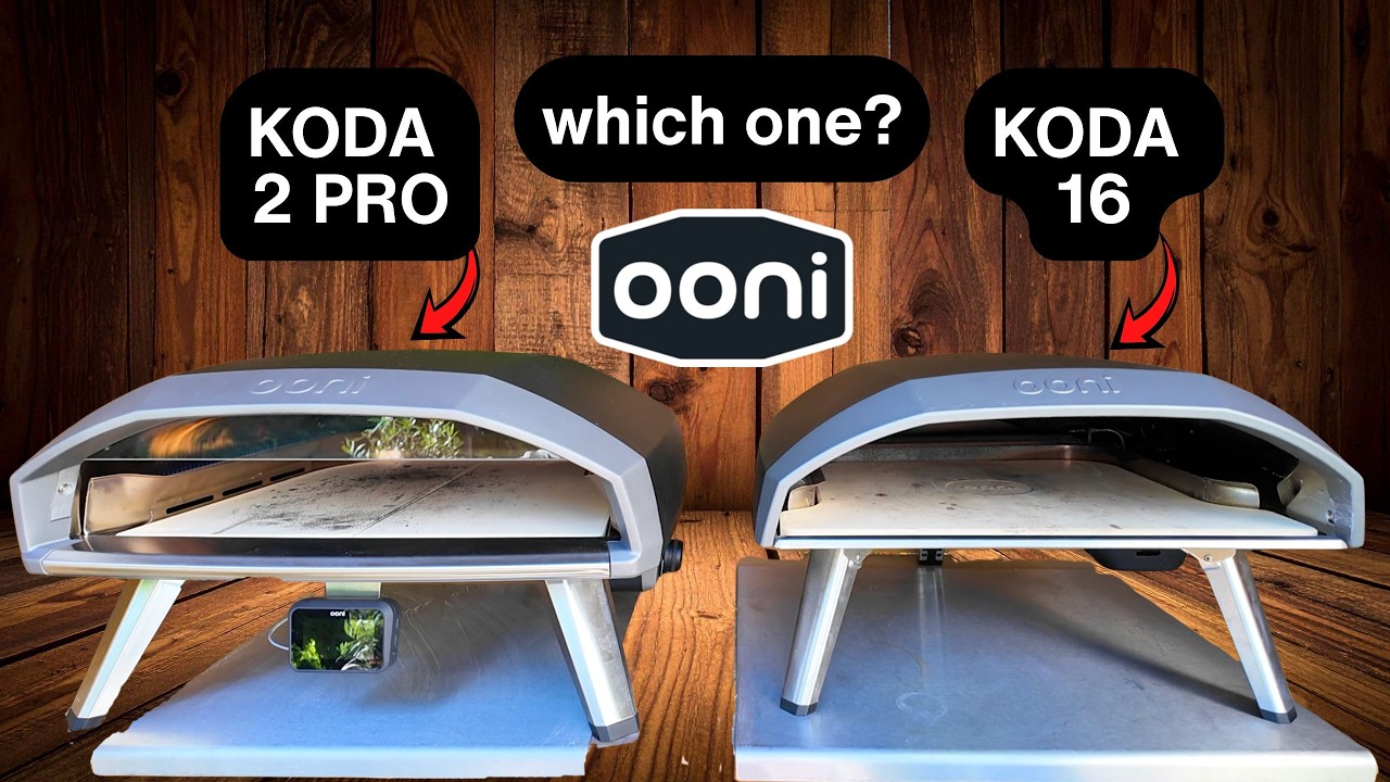 The Ooni Koda 2 Pro compared to the Ooni Koda 16!  Which Pizza Oven Should You Buy?