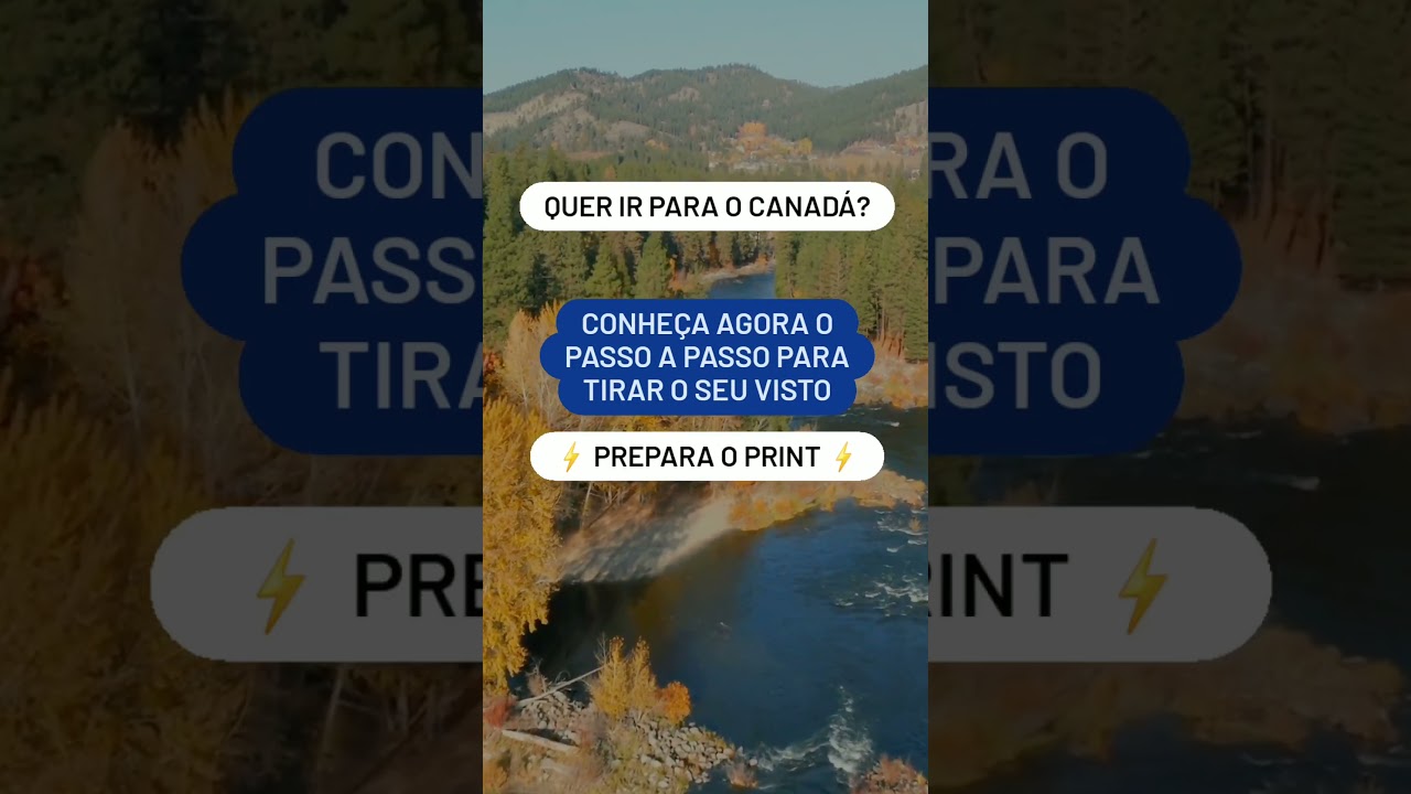 Passo a passo para tirar o visto canadense