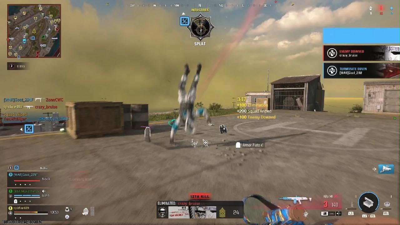 Call of Duty that whole team wanted me to kill them