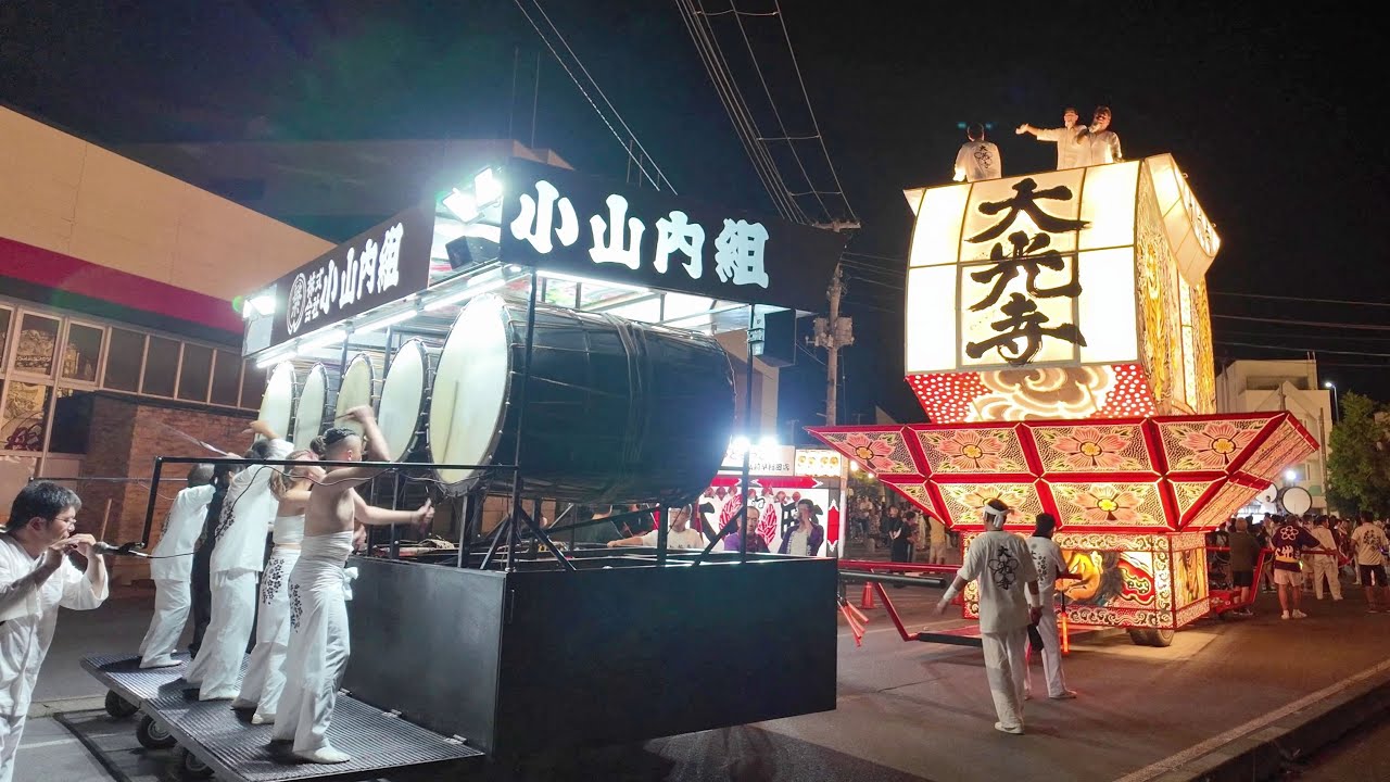 平川あどの祭り2025  お囃子　2025/8/14