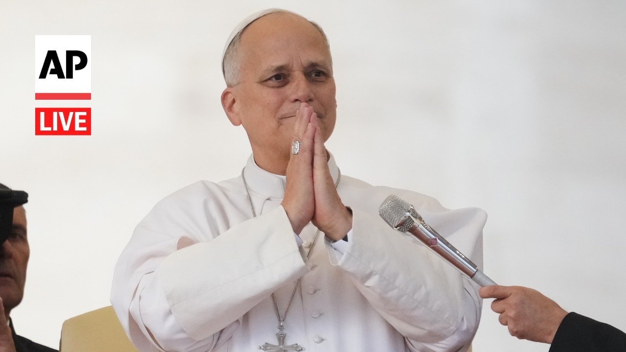 LIVE: Pope Leo XIV holds his first general audience after cancer surgery