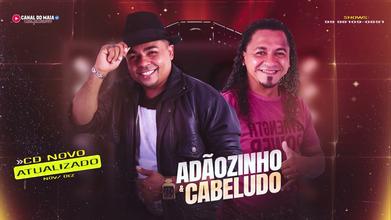 ADÃOZINHO E CABELUDO #ATUALIZOU cd novo