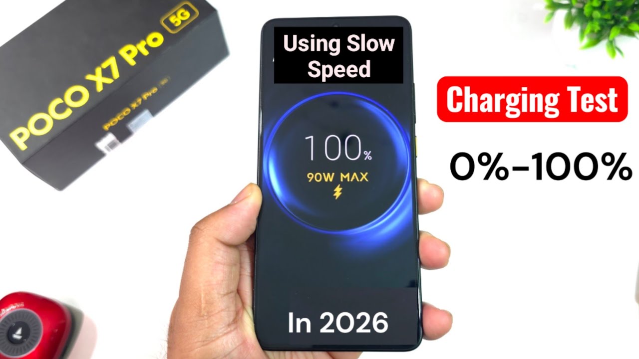 Тест скорости зарядки POCO X7 Pro после обновления 🔥🔥🔥 #pocox7pro