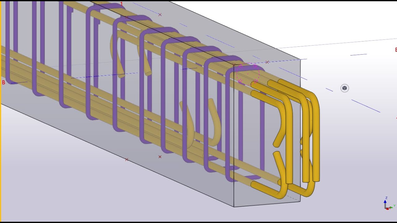 Tutorial Pemodelan Detailing Struktur Balok Beton Bertulang Menggunakan Tekla Structures