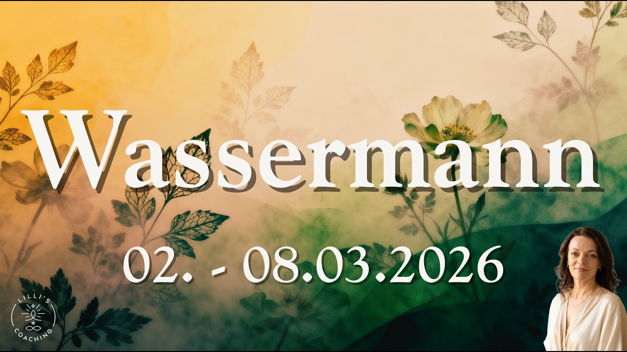 Wassermann | Wochenorakel | 02. - 08.03.2026 | Du bist stark allein – aber willst du das noch sein?