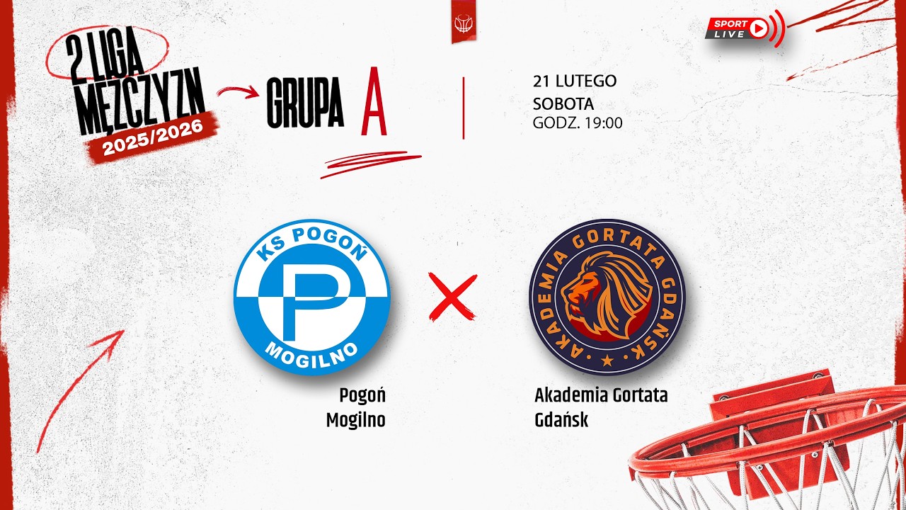 Pogoń Mogilno - Akademia Gortata Gdańsk (2 LM)