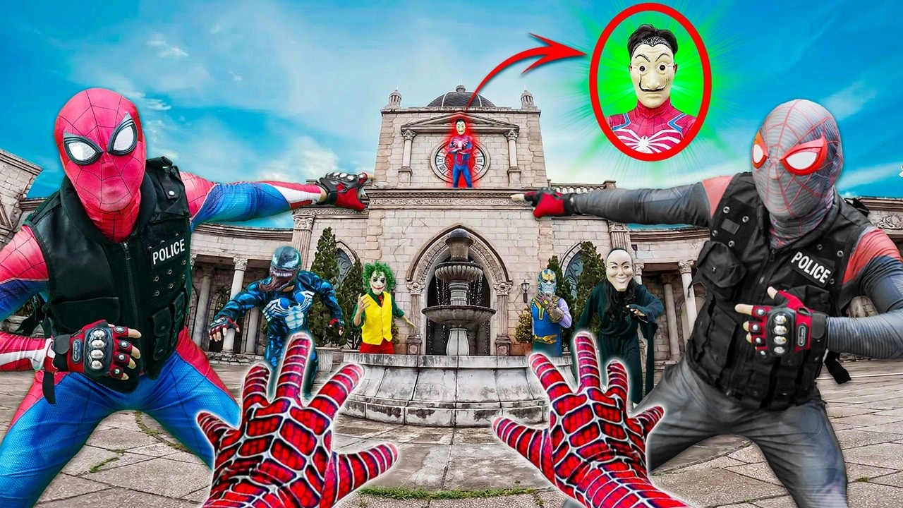 Siêu Nhân Nhện Đóng Giả Làm Lính Đỏ, Phá Hủy Kế Hoạch Của JOKER|| Tổng Hợp Video Hành Động