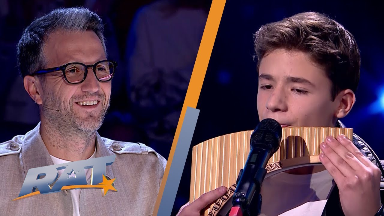 La 14 ani, Cristian Ciaușu o oferit un recital magistral de nai | Românii Au Talent S14