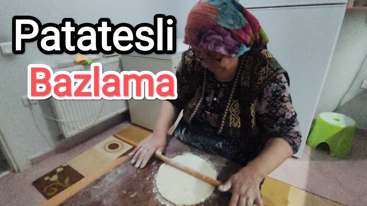 Patatesli Bazlama Yaptık. Nice mutlu yıllar