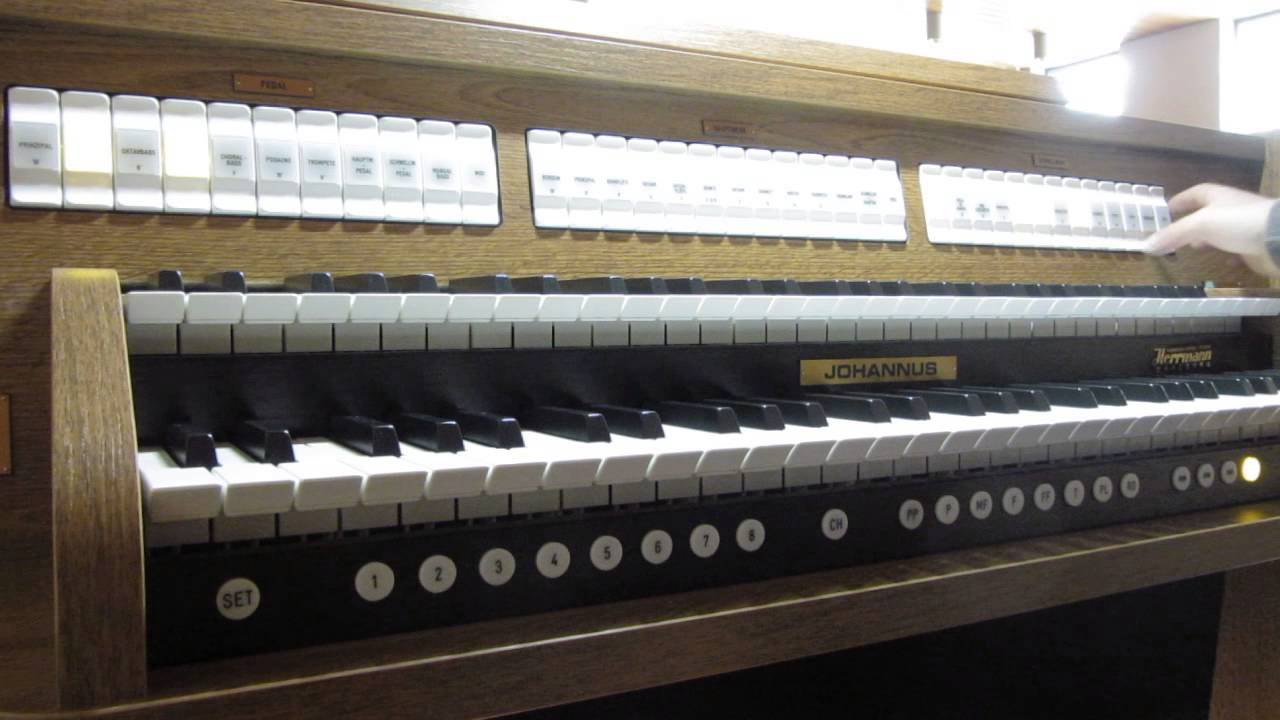 Digitalorgel Teil 6: Besondere Register des Hauptwerks in allen vier Intonationen