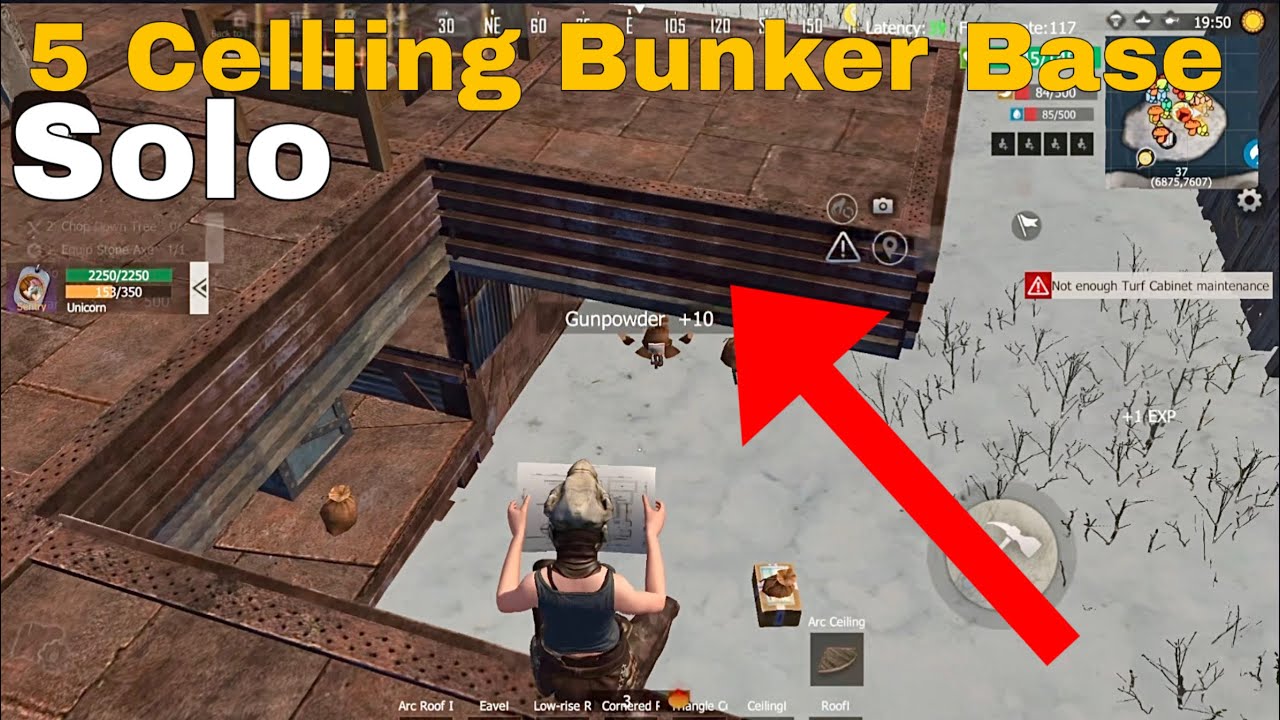 The Best Way To Raid Bunker Base - Solo - Last island of survival 