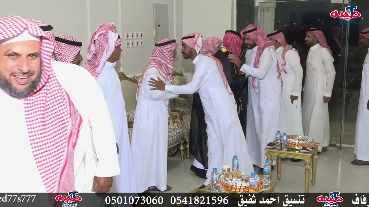 حفل زواج / بدر عوض رجاء الذبياني 🌹 ينبع النخل 1444/10/29هـ