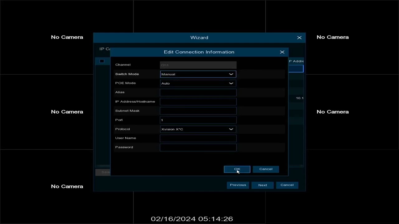 Xvision NVR Quick Guide to the Startup Wizard