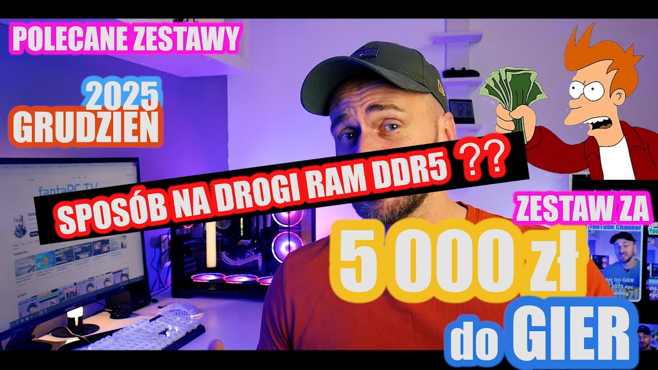 Komputer do GIER do 5000 zł Grudzień 2025 | POLECANE ZESTAWY KOMPUTEROWE