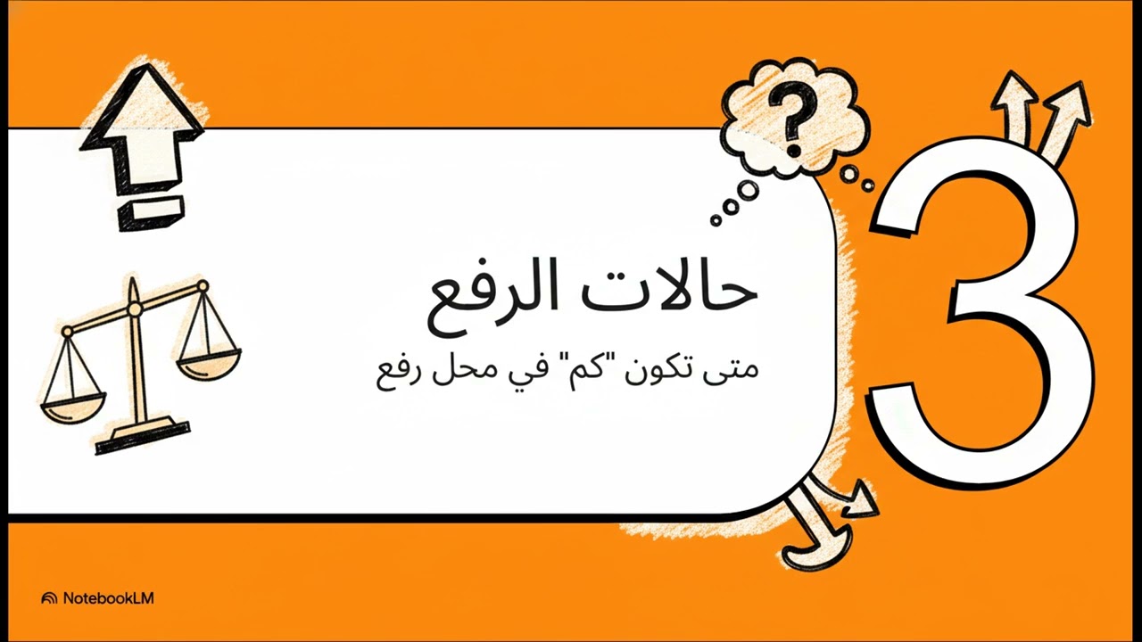 إعراب  كم  الاستفهامية والخبرية
