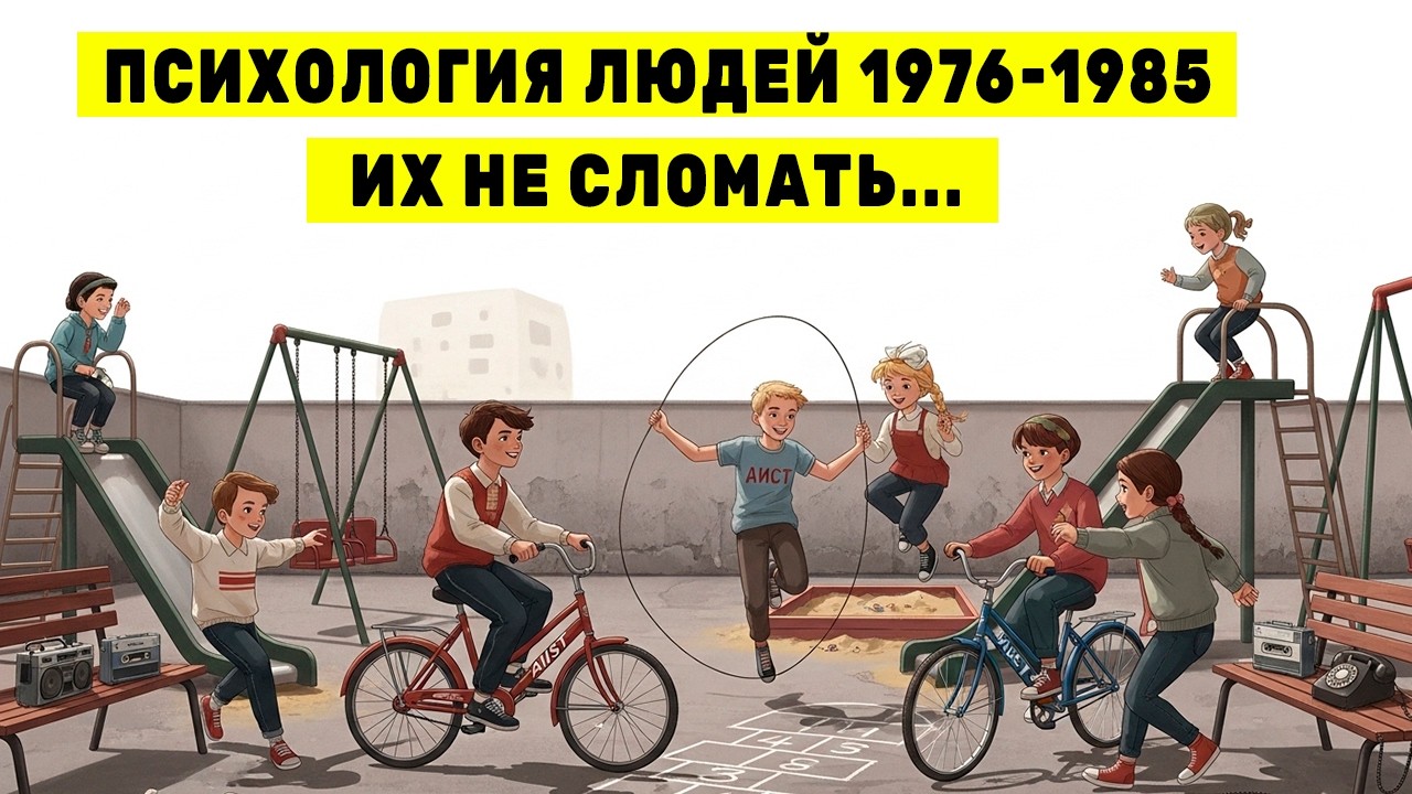 Психология людей, выросших в 1976-1985 годах: почему их не сломать
