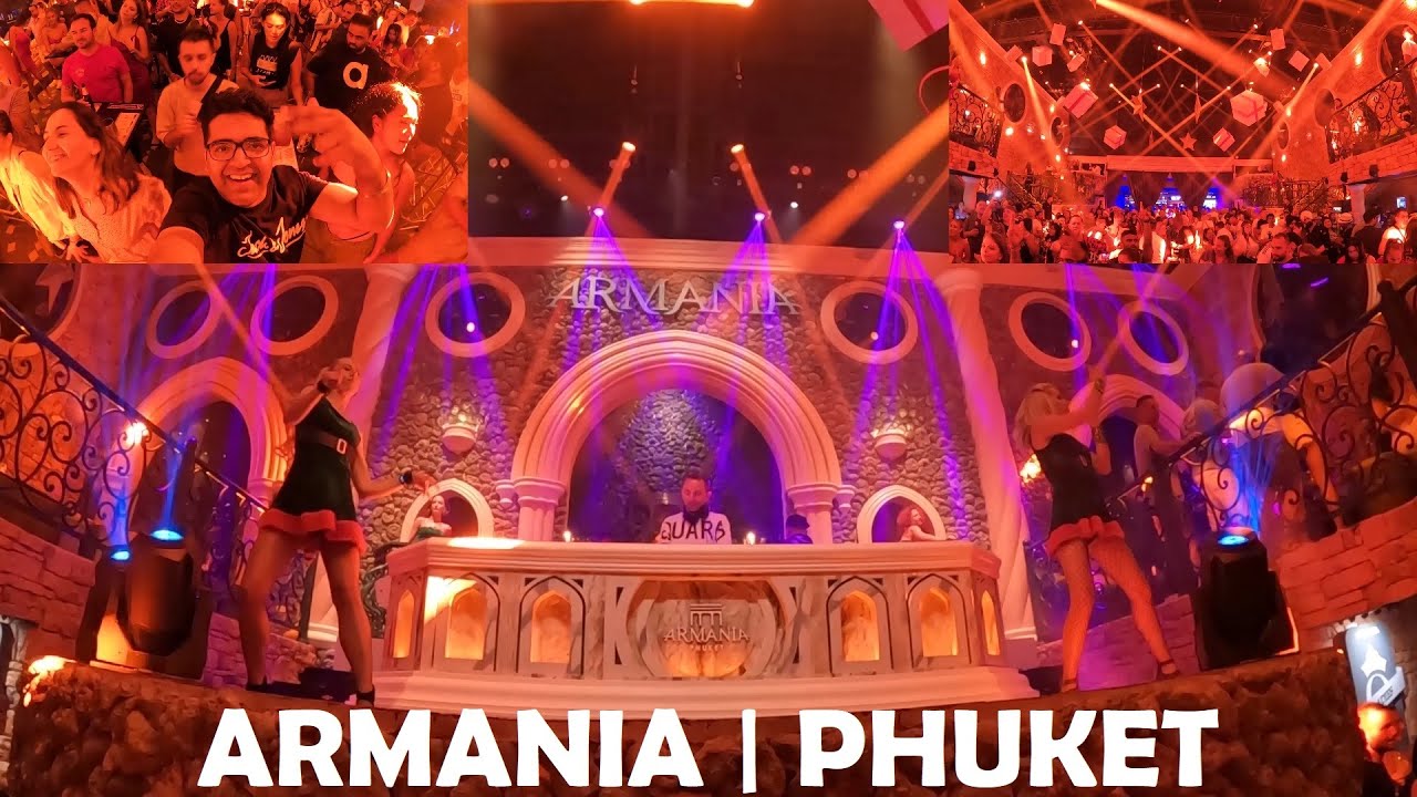ARMANIA - Best Nightclub in PHUKET !! #thailand #nightlife
