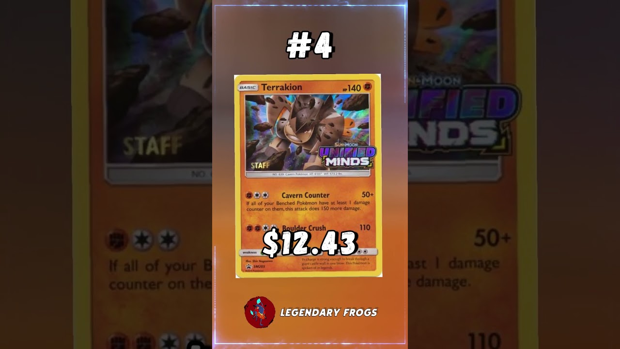 Top 5 Terrakion Pokemon Cards #terrakion