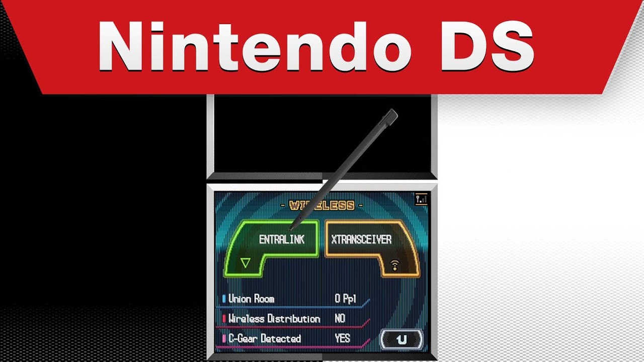 Nintendo DS - Use C-Gear in Pok&eacute;mon Black Version 2 or Pok&eacute;mon White Version 2 to access Entralink