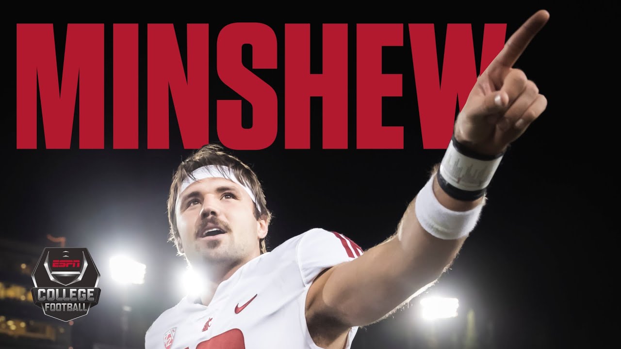 Gardner Minshew's electric Washington State highlights | College Football Mixtape
