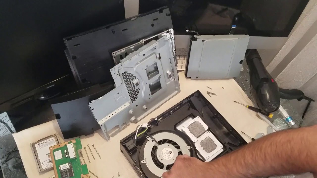 playstation 3 kalın kasa s&ouml;kme --------  how to disassemble ps3