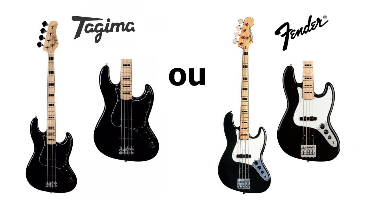 Jazz Bass: Tagima ou Fender? O que compensa mais?