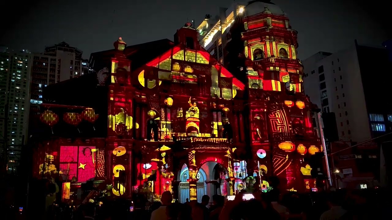 DUGONG TSINO, PUSONG PINOY - Binondo Church Projection Mapping (Live Version)